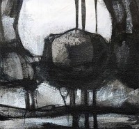 Salman Farooqi, 8 x 8 Inch, Acrylic on Canvas, Landscape Painting, AC-SF-682 Salman Farooqi, 8 x 8 Inch, Acrylic on Canvas, Landscape Painting, AC-SF-682